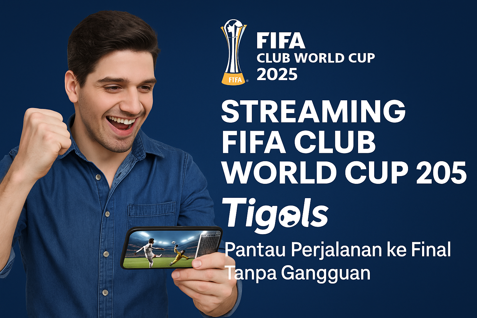 Streaming FIFA Club World Cup 2025 di Tigoals: Pantau Perjalanan ke Final Tanpa Gangguan