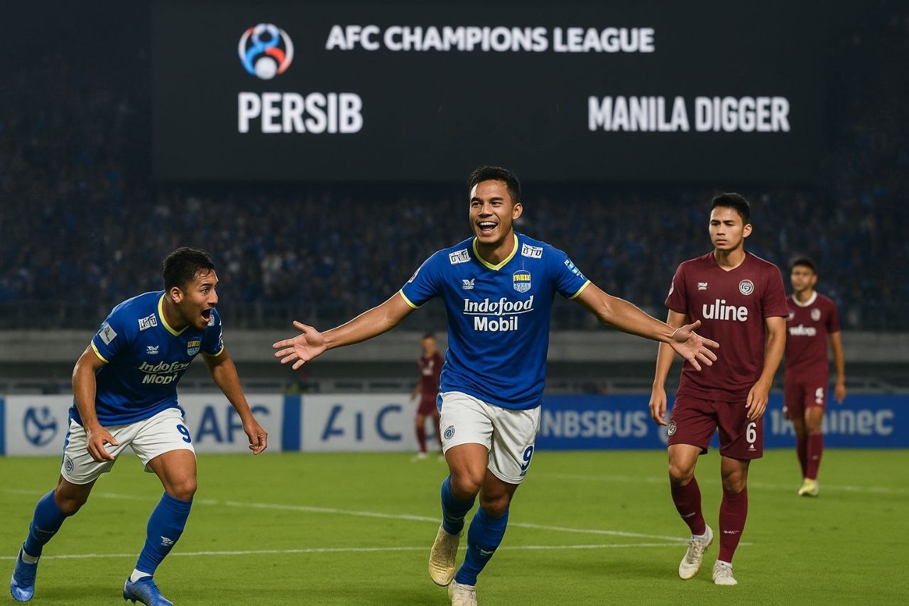 Tigoals Soroti Performa Persib Bandung Saat Singkirkan Manila Digger 2-1 – Analisis Mendalam dan Eksplorasi Strategi Tim