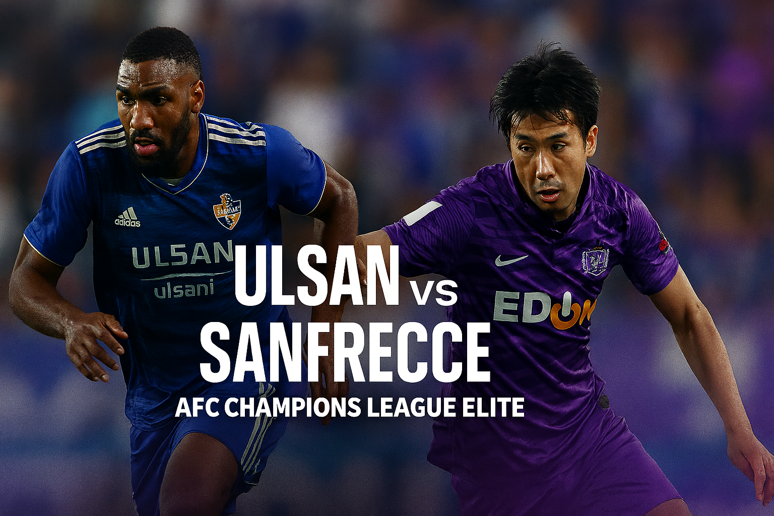 Tigoals Hadirkan Ulsan vs Sanfrecce AFC Champions League Elite