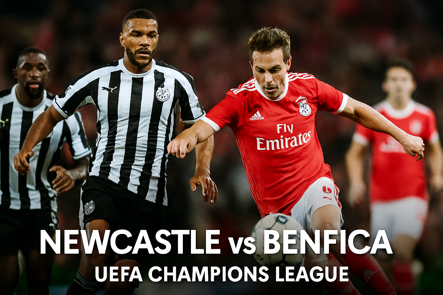 Tigoals Live Newcastle vs Benfica: Saksikan Aksi Seru Liga Champions UEFA Dini Hari Ini Tanpa Gangguan
